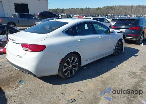 2016 Chrysler 200 C z USA, uszkodzony, nr VIN 1C3CCCCG6GN162490